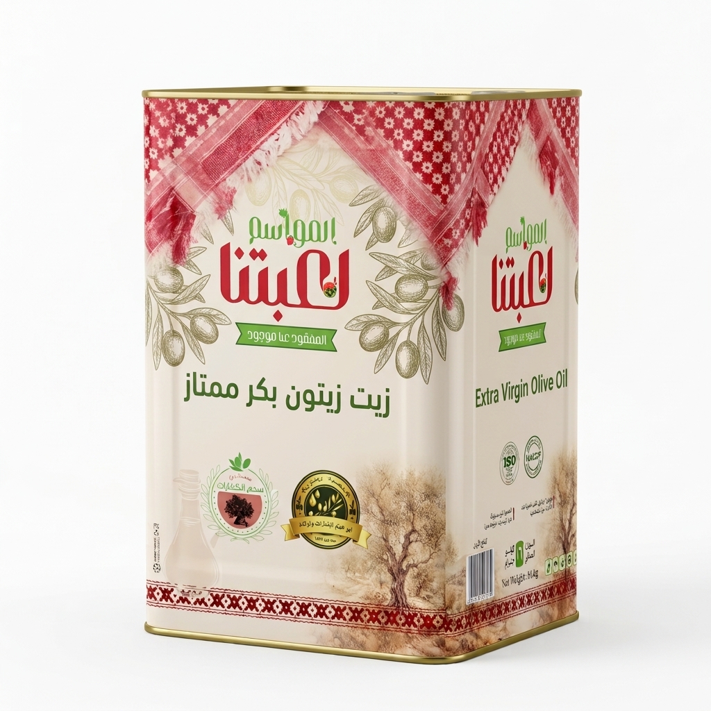 زيت زيتون بِكر - 4كيلو