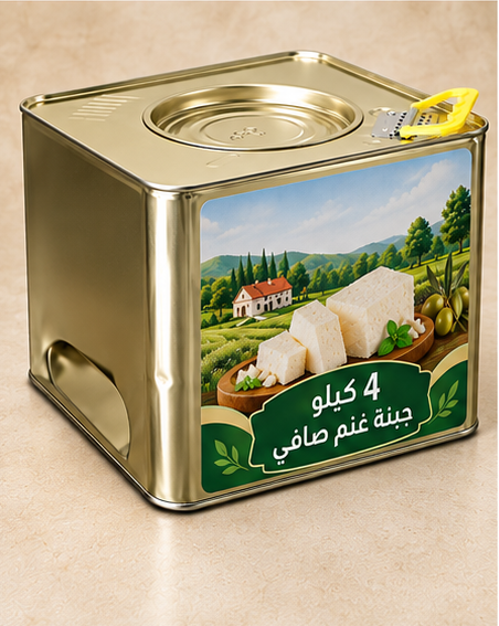 جبنة غنم صافي - 4 كيلو 